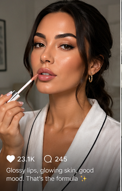 Beauty content preview